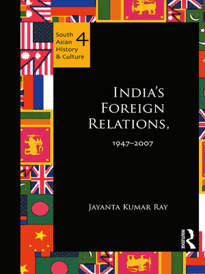 cover image of India's Foreign Relations, 1947-2007